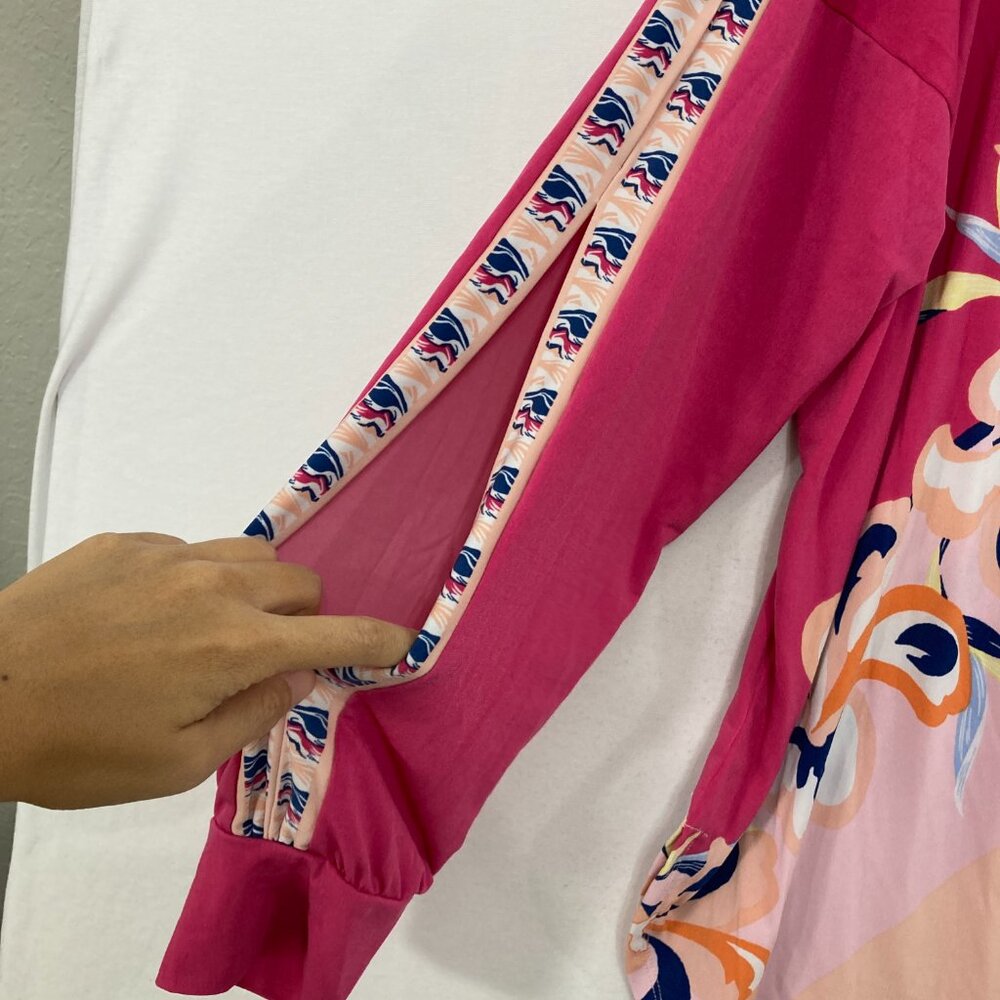 Jm Collection Top Size Xl Multi Color Stretch Kni… - image 4